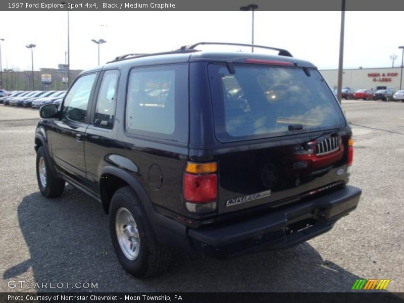 Black / Medium Graphite 1997 Ford Explorer Sport 4x4