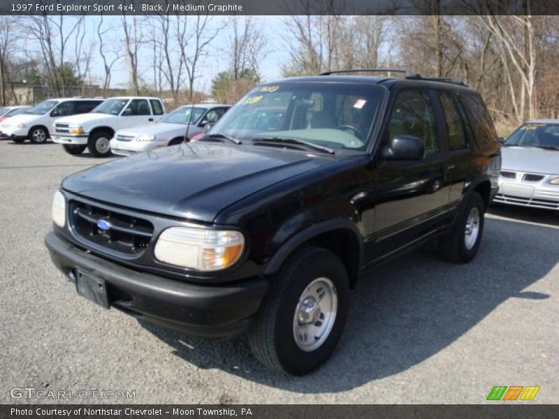 Black / Medium Graphite 1997 Ford Explorer Sport 4x4