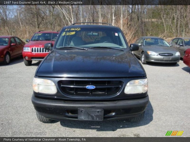 Black / Medium Graphite 1997 Ford Explorer Sport 4x4