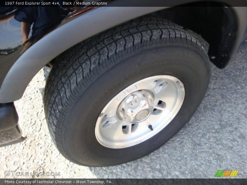 Black / Medium Graphite 1997 Ford Explorer Sport 4x4