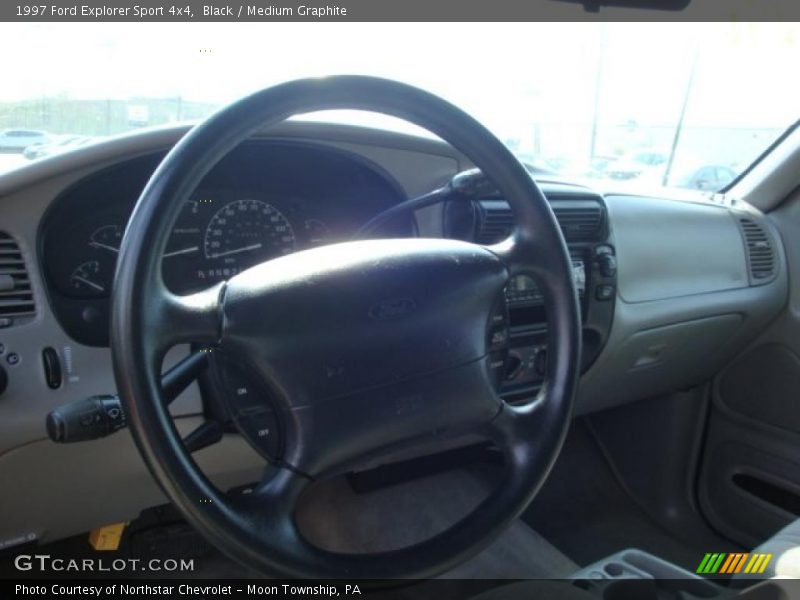 Black / Medium Graphite 1997 Ford Explorer Sport 4x4