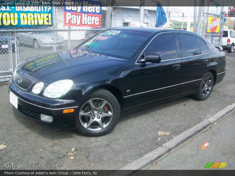 Black Onyx / Black 2002 Lexus GS 300
