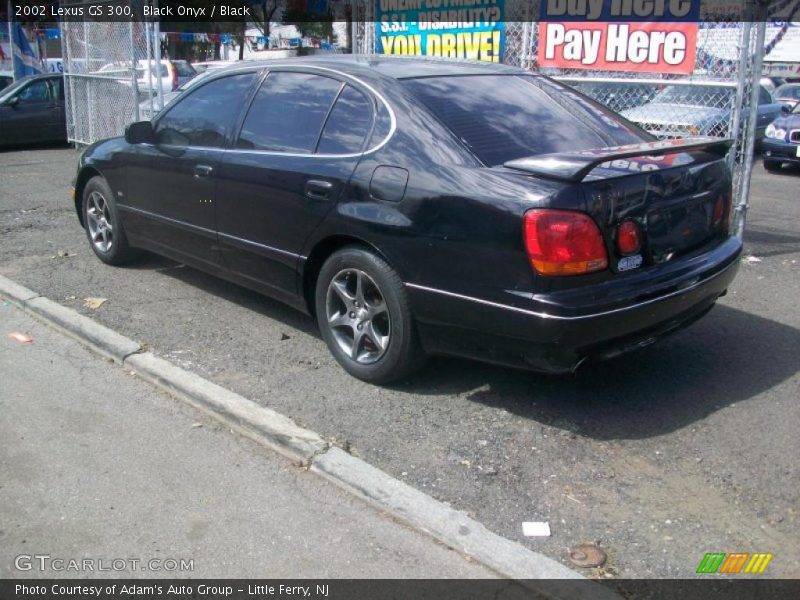 Black Onyx / Black 2002 Lexus GS 300