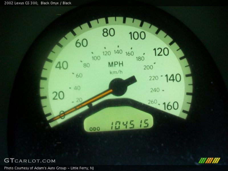 Black Onyx / Black 2002 Lexus GS 300