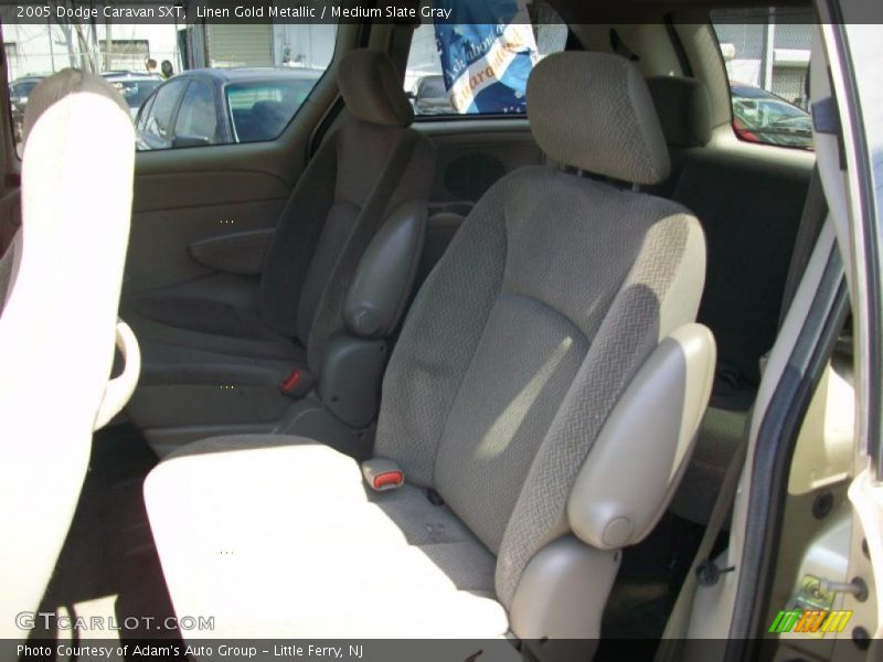 Linen Gold Metallic / Medium Slate Gray 2005 Dodge Caravan SXT