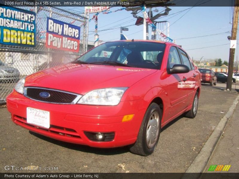Infra-Red / Dark Pebble/Light Pebble 2006 Ford Focus ZX4 SES Sedan