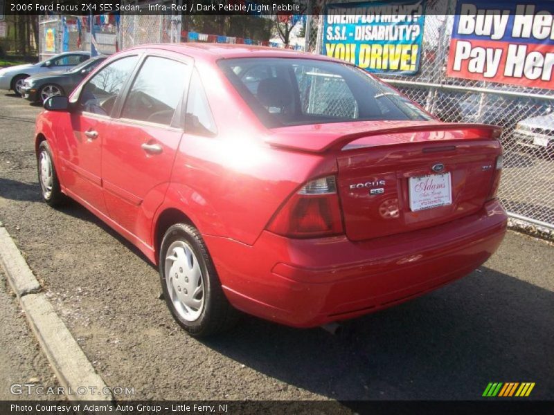 Infra-Red / Dark Pebble/Light Pebble 2006 Ford Focus ZX4 SES Sedan