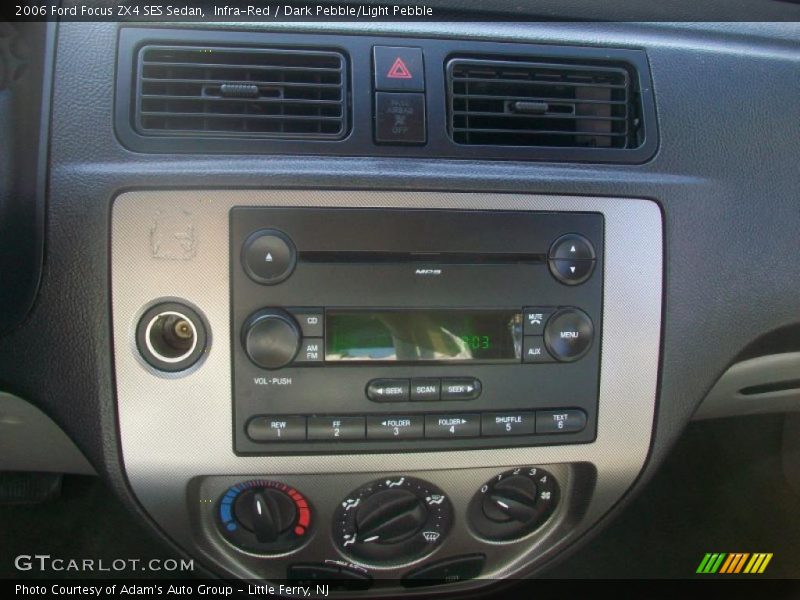 Infra-Red / Dark Pebble/Light Pebble 2006 Ford Focus ZX4 SES Sedan