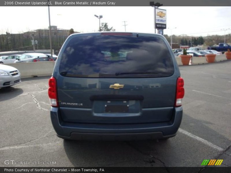 Blue Granite Metallic / Medium Gray 2006 Chevrolet Uplander LS