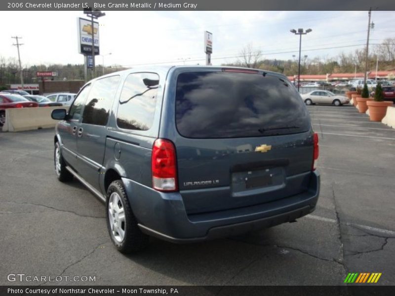 Blue Granite Metallic / Medium Gray 2006 Chevrolet Uplander LS