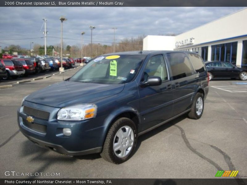 Blue Granite Metallic / Medium Gray 2006 Chevrolet Uplander LS