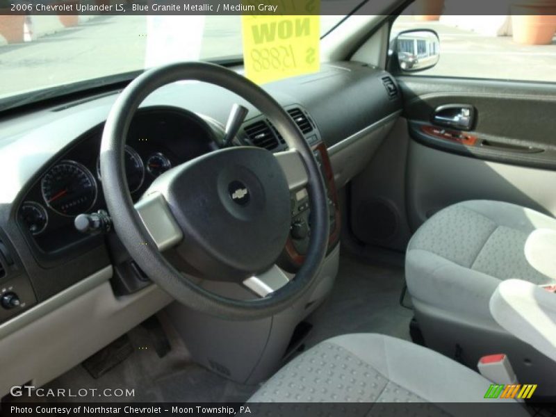 Blue Granite Metallic / Medium Gray 2006 Chevrolet Uplander LS
