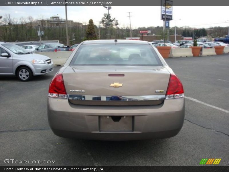 Amber Bronze Metallic / Ebony Black 2007 Chevrolet Impala LT