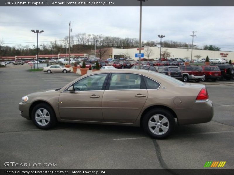 Amber Bronze Metallic / Ebony Black 2007 Chevrolet Impala LT