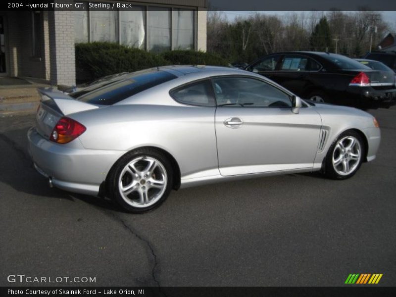 Sterling / Black 2004 Hyundai Tiburon GT