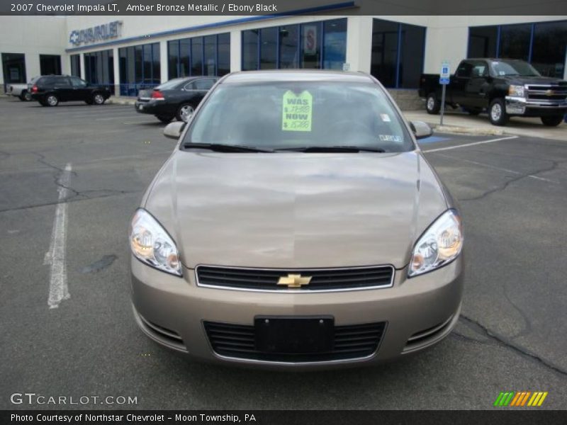 Amber Bronze Metallic / Ebony Black 2007 Chevrolet Impala LT