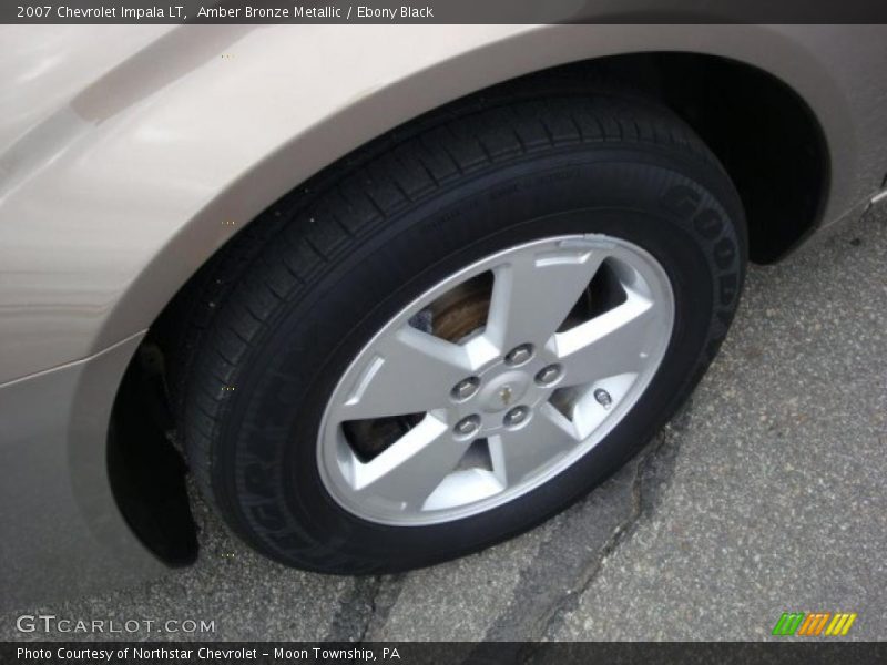 Amber Bronze Metallic / Ebony Black 2007 Chevrolet Impala LT
