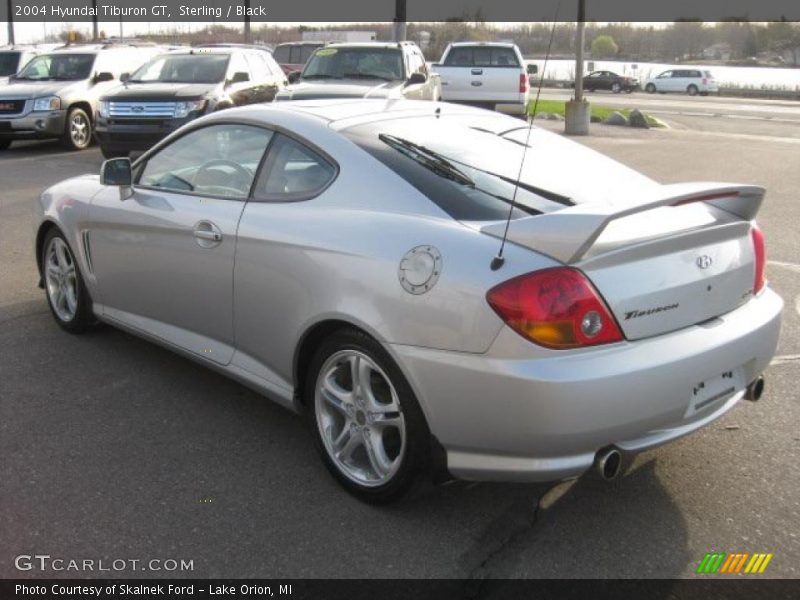 Sterling / Black 2004 Hyundai Tiburon GT