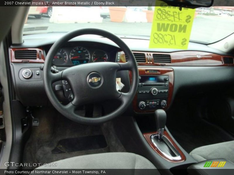 Amber Bronze Metallic / Ebony Black 2007 Chevrolet Impala LT