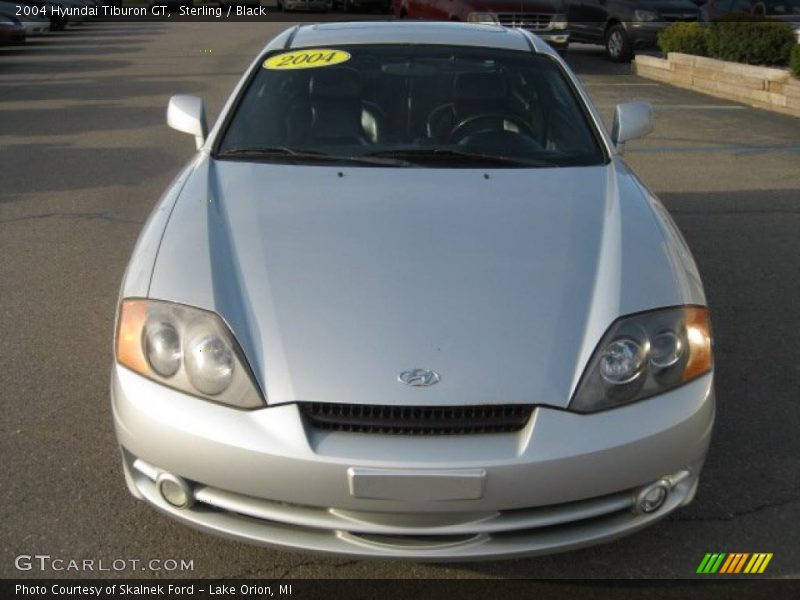 Sterling / Black 2004 Hyundai Tiburon GT