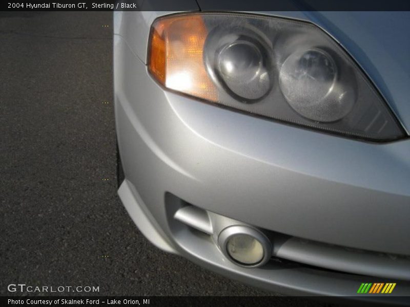 Sterling / Black 2004 Hyundai Tiburon GT