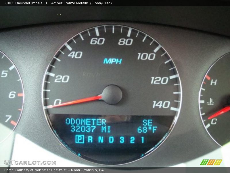 Amber Bronze Metallic / Ebony Black 2007 Chevrolet Impala LT