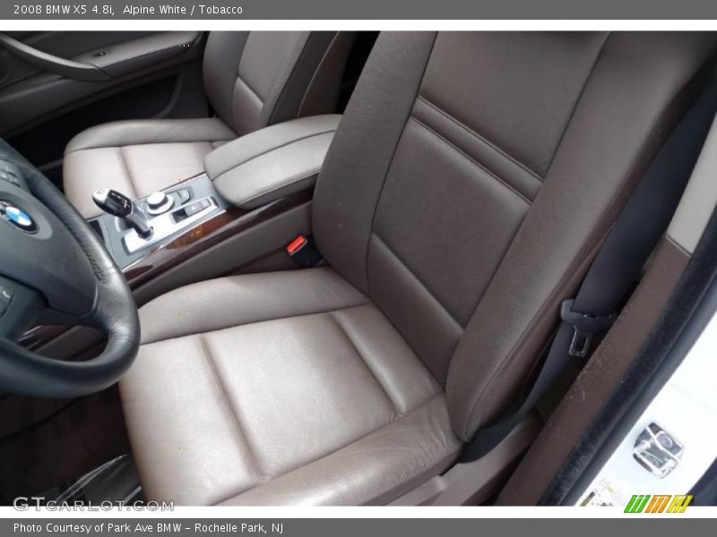 Alpine White / Tobacco 2008 BMW X5 4.8i