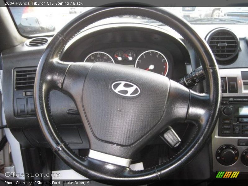 Sterling / Black 2004 Hyundai Tiburon GT