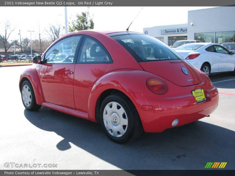 Uni Red / Light Grey 2001 Volkswagen New Beetle GLS Coupe