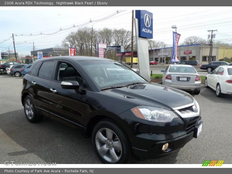 Nighthawk Black Pearl / Ebony 2008 Acura RDX Technology