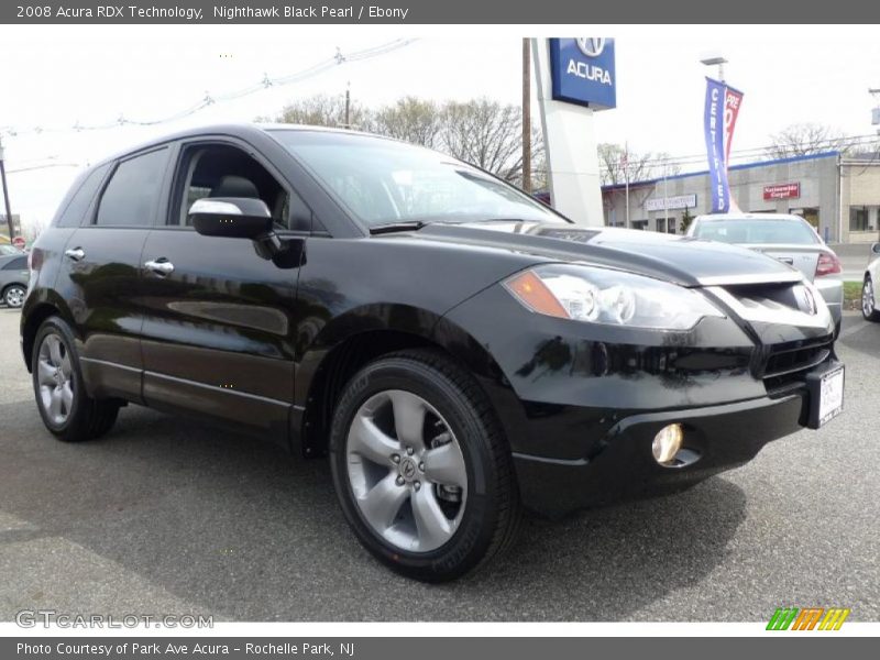 Nighthawk Black Pearl / Ebony 2008 Acura RDX Technology