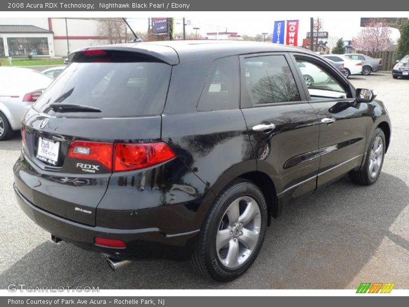 Nighthawk Black Pearl / Ebony 2008 Acura RDX Technology