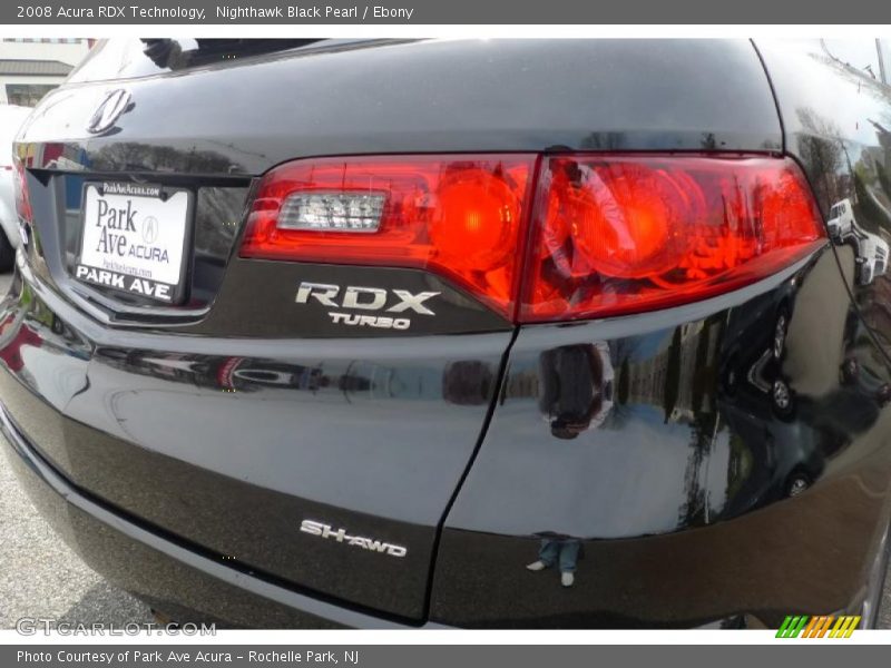Nighthawk Black Pearl / Ebony 2008 Acura RDX Technology