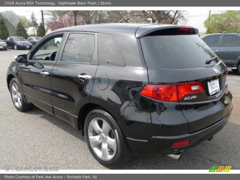 Nighthawk Black Pearl / Ebony 2008 Acura RDX Technology