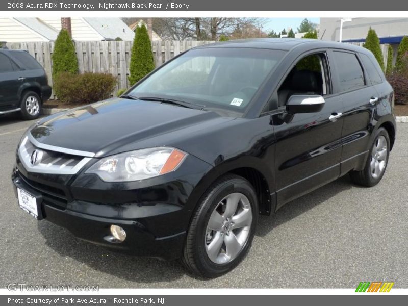 Nighthawk Black Pearl / Ebony 2008 Acura RDX Technology