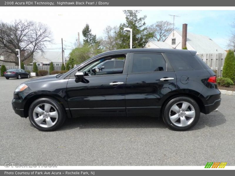 Nighthawk Black Pearl / Ebony 2008 Acura RDX Technology