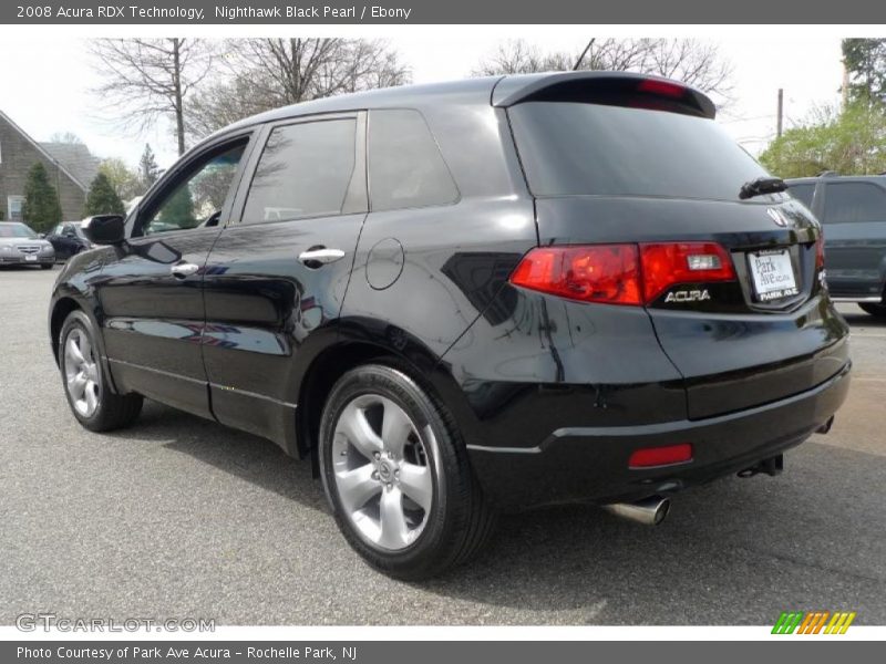 Nighthawk Black Pearl / Ebony 2008 Acura RDX Technology