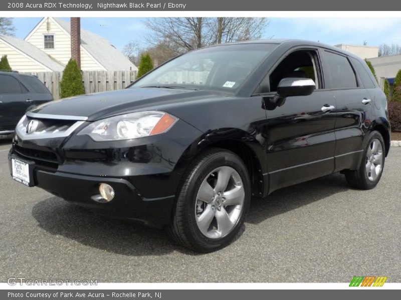 Nighthawk Black Pearl / Ebony 2008 Acura RDX Technology