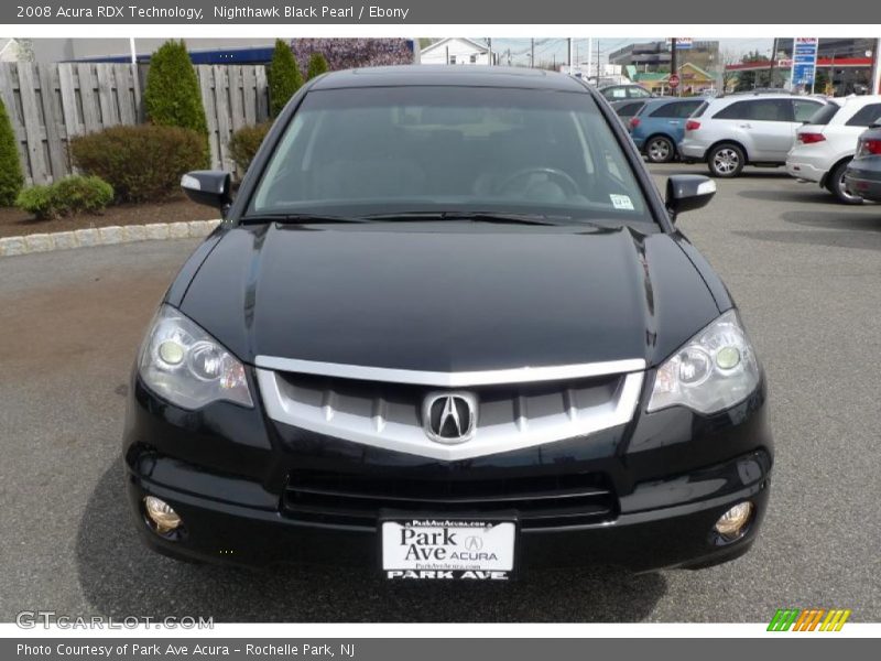 Nighthawk Black Pearl / Ebony 2008 Acura RDX Technology