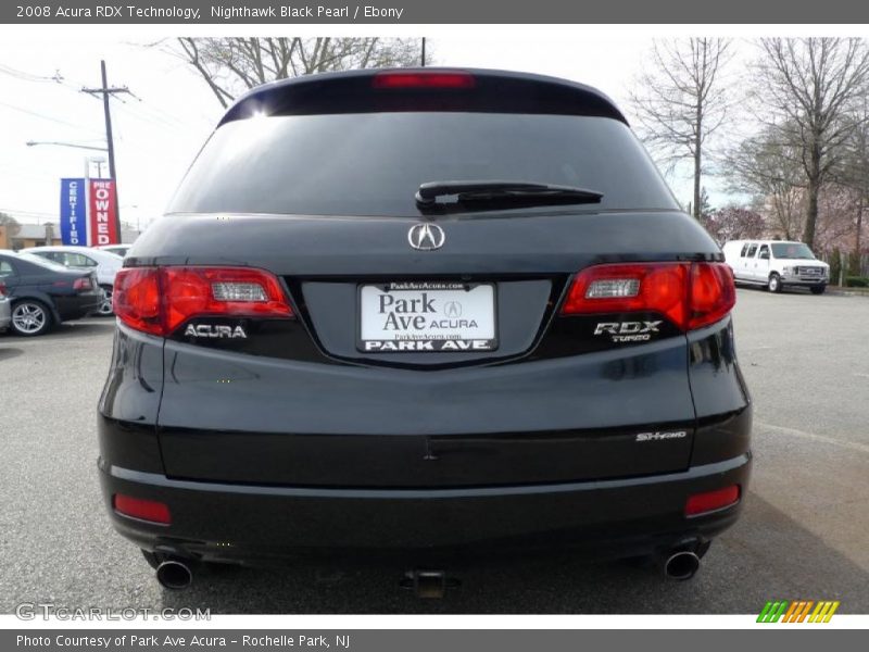 Nighthawk Black Pearl / Ebony 2008 Acura RDX Technology