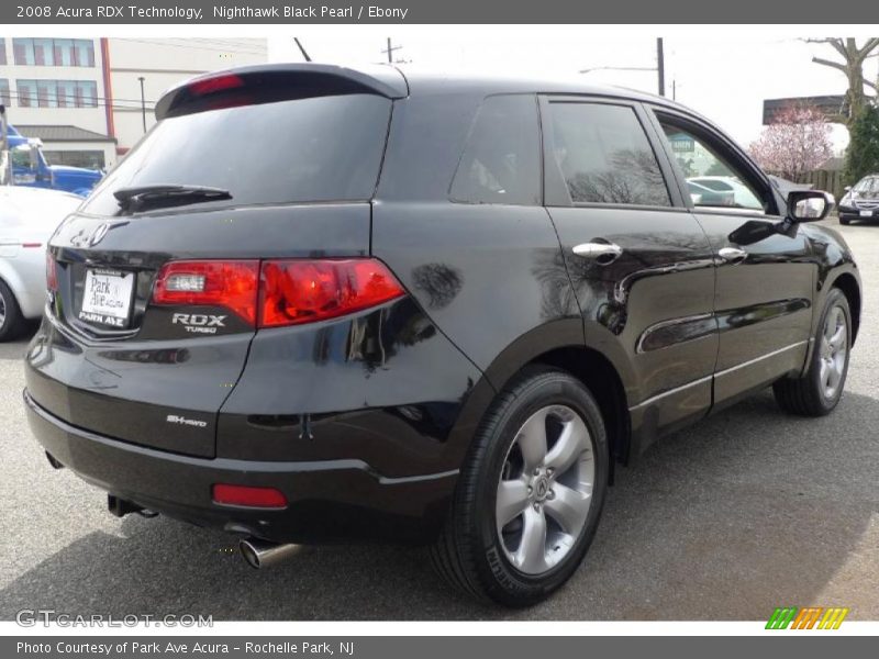 Nighthawk Black Pearl / Ebony 2008 Acura RDX Technology