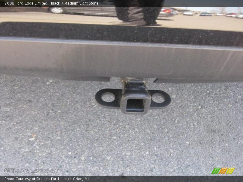 Black / Medium Light Stone 2008 Ford Edge Limited