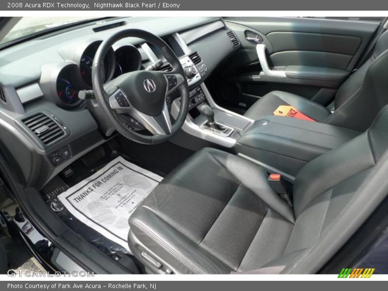 Nighthawk Black Pearl / Ebony 2008 Acura RDX Technology
