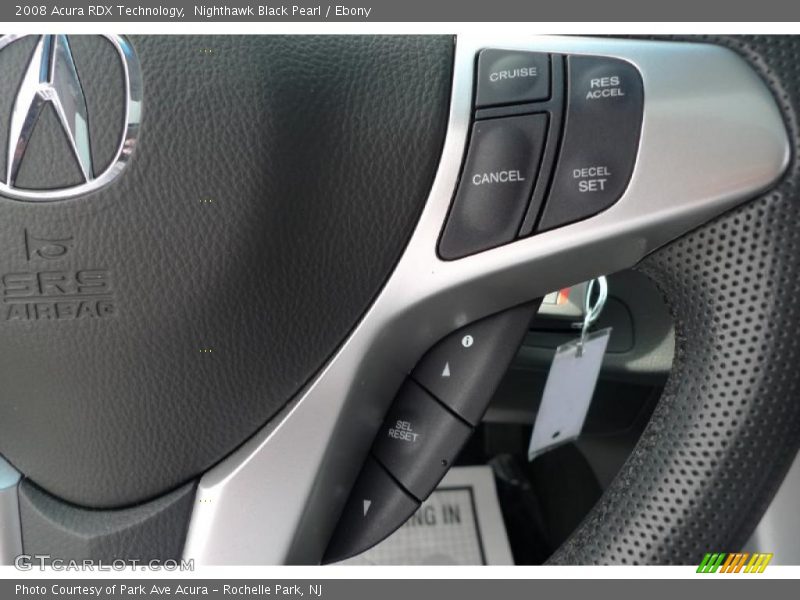 Nighthawk Black Pearl / Ebony 2008 Acura RDX Technology