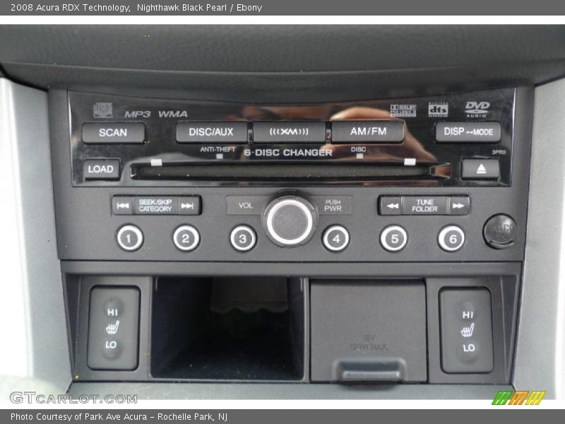 Nighthawk Black Pearl / Ebony 2008 Acura RDX Technology