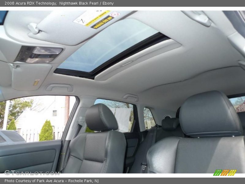 Nighthawk Black Pearl / Ebony 2008 Acura RDX Technology