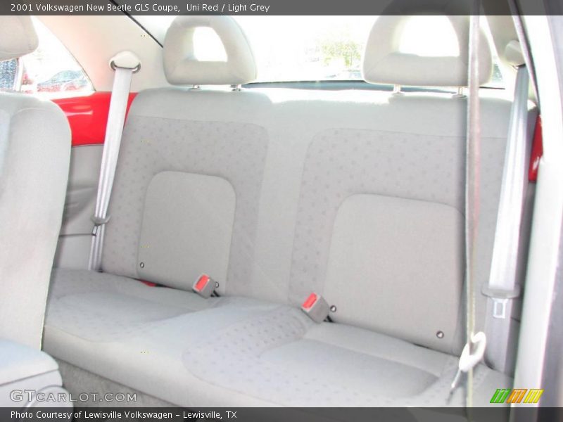 Uni Red / Light Grey 2001 Volkswagen New Beetle GLS Coupe