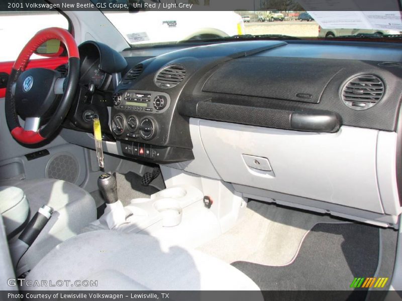 Uni Red / Light Grey 2001 Volkswagen New Beetle GLS Coupe