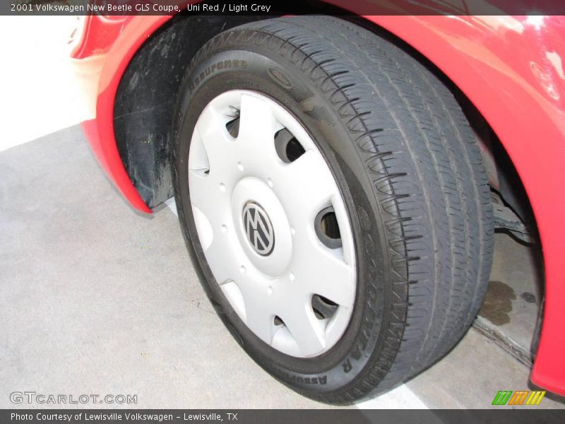 Uni Red / Light Grey 2001 Volkswagen New Beetle GLS Coupe