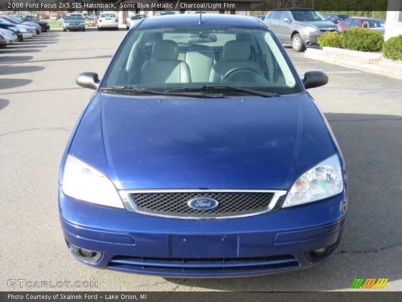 Sonic Blue Metallic / Charcoal/Light Flint 2006 Ford Focus ZX5 SES Hatchback